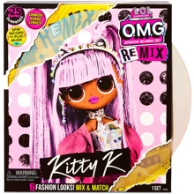Игровой набор с куклой L.O.L. SURPRISE! серии "O.M.G. Remix" - Королева Китти 567240: Возраст от 3 лет