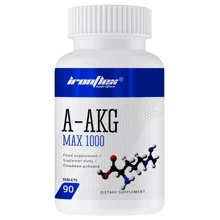 Аминокислота для спорта IronFlex A-AKG Max 1000 mg 90 Tablets: Вкус Без вкуса