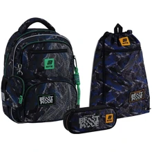 Набор Kite рюкзак + пенал + сумка для обуви 773 Beast Mode (SET_K25-773M-3): Производитель KITE