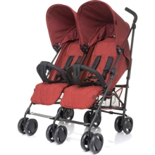 Коляка-трость для двойни 4baby Twins (Red) 4TW03: Тип коляски коляска для двойни