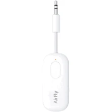 Адаптер TwelveSouth AirFly Pro 3.5mm White для беспроводных наушников: Материал Пластик
