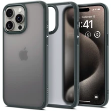 Чохол для iPhone Spigen Ultra Hybrid Frost Green (ACS06798) для iPhone 15: Колір зеленый