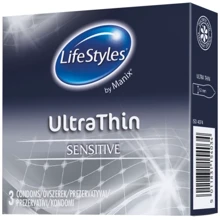 LifeStyles латексные презервативы ULTRATHIN 3шт: Тип Ультратонкие