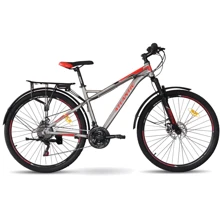 Велосипед Atlantic 2022' 27.5" Proton NX A2NX-2743-GR M/17"/43см (1674) grey/red: Материал рамы Алюминий