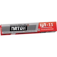 Електроди зварювальні PATON ЦЛ-11 d3, 1 кг: Виробник PATON