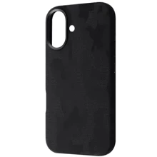 Чехол для iPhone WAVE Khaki Case with Magnetic Ring Black for iPhone 16 Plus: Цвет черный