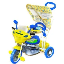 Триколісний велосипед Bambi B 3-9 / 6012 Жовтий: Тип 3х колісний велосипед