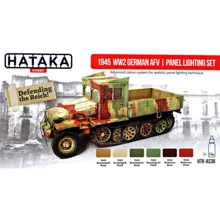 Набір фарб Hataka Hobby Німецька бронетехніка 1945 - ефект освітлення панелей, 6шт.: Виробник Hataka Hobby