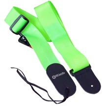 Гитарный ремень DIMARZIO DD3100N NYLON W/LEATHER ENDS (NEON GREEN): Производитель DIMARZIO
