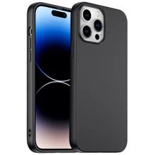 Чехол для iPhone Mutural Kailun Silicone Case with MagSafe Black for iPhone 14 Pro Max: Цвет черный