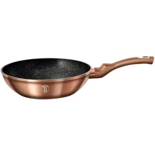 Сковорода-вок Berlinger Haus Rose Gold Metallic Line 28 см (BH 1512N): Тип сковороды ВОК
