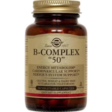 Solgar B-Complex "50" 50 Vegetable Capsules: Тип Витамин B