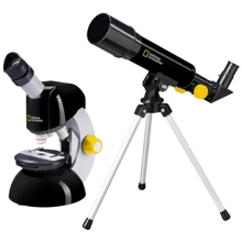 Мікроскоп National Geographic Junior 40x-640x + Телескоп 50/360 (Base): Тип Оптичні