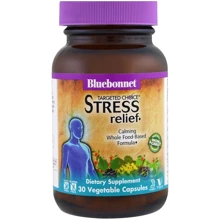Bluebonnet Nutrition, Targeted Choice, Stress Relief , 30 Veggie Caps (2012): Тип L Теанин
