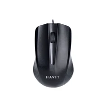 Мишка Havit HV-MS4255 Black: інтерфейс підключення USB