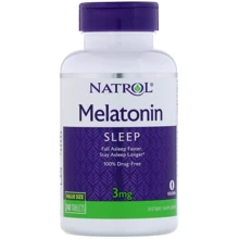 Natrol Melatonin 3 mg, 240 Tablets (NTL-16068): Форма выпуска Таблетки