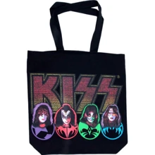 Сумка шоппер Rock Off KISS чорна (KISSTOTE01): Стать Унисекс