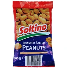 Арахис SOLTINO соленый 500 г (DL15627): Вес нетто 500 г
