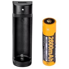 Аксесуар для ліхтарів Зарядний пристрій Fenix ARE-X1 + акумулятор Fenix 2600mAh: Виробник Fenix