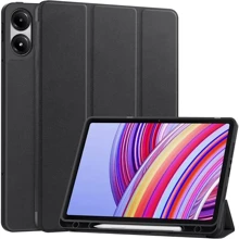 Аксесуар для планшетних ПК BeCover Flexible TPU Mate з Pencil Mount Black для Xiaomi Poco Pad (711582): Колір чорний