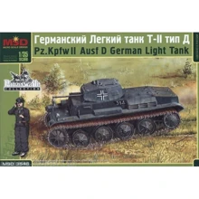Немецкий лёгкий танк Micro Scale Design Pz.Kpfw II тип Д: Производитель Micro Scale Design