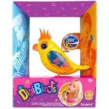 Интерактивная птичка DigiBirds II Какаду 50 мелодий, клипса (88601): Тип животное
