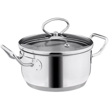 Каструля Vinzer Mini series 14см, 1.2л з кришкою (89087): Тип Традиционная