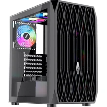 Корпус 1stPlayer AY7-4F1 Black: Форм-фактор материнської плати ATX/MicroATX/Mini-ITX
