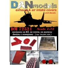 Миг-29 DAN models заглушки на ВЗ, на сопла, на жалюзи и декаль с номерами (DAN72521): Производитель DAN models