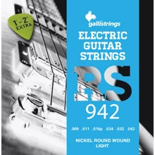 Струна для гитар Струны для электрогитары Gallistrings RS942 LIGHT TENSION: Тип Комплект струн