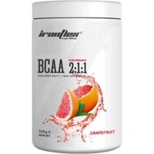 Амінокислота для спорту IronFlex BCAA 2-1-1 Performance 500 g / 100 servings / Grapefruit: Смак Грейпфрут
