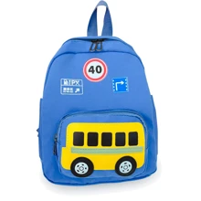 Детский рюкзак Evo-kids Small Bus Blue (2418-7 Blue Bus): Возрастная группа от 2 до 7 лет