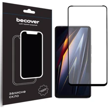 Аксесуар для смартфона BeCover Tempered Glass Black for Tecno POVA Neo 3 (LH6n) (710045): undefined undefined