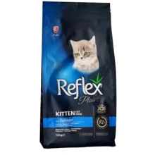 Cухой корм Reflex Plus Kitten Cat Food with Salmon для котят с лососем 1.5 кг (RFX-312): Тип Сухой корм
