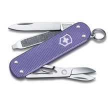 Мультитул Victorinox Classic SD Alox Colors Electric Lavender 58мм/5функций/рифленый фиолетовый (0.6221.223G): Тип мини-мультитул