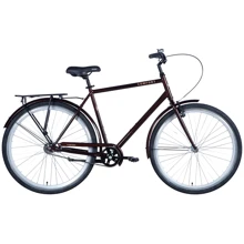Велосипед Dorozhnik COMFORT MALE 2024 (коричневый) 28" (OPS-D-28-377): Материал рамы Сталь