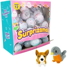 Мягкая игрушка-сюрприз в шаре Surprizamals S12 (12 видов в ассорт.) (SU03107): Тип забавные фигурки