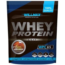 Протеин Willmax Whey Protein 65 1000 g / 25 servings / Creme brulee: Вид Сывороточные