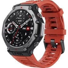 Смарт-часы Amazfit T-Rex 3 Lava: Дисплей 1.5" AMOLED (480x480) / 322 ppi / Gorilla Glass