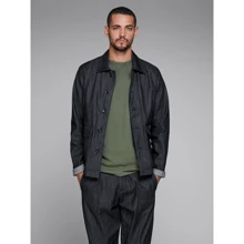 Куртка Jack & Jones 78616140 48 темно-синяя демисезон: Вид Куртки
