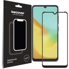 Аксесуар для смартфона BeCover Tempered Glass Black для ZTE Blade A54 (710628): Сумісність ZTE Blade A54