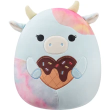 Мягкая игрушка Squishmallows Коровка Каэдия 19 см (SQVA00861): Тип домашние питомцы