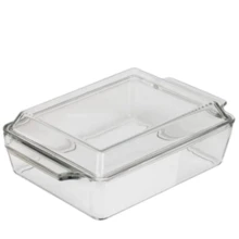 Кастрюля с крышкой Stenson из термостекла 2 л 30x20.6x9 см (236737): Крышка Есть