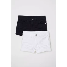 Шорти H & M 6271898 152 см білі (2 шт.): Тип Шорти