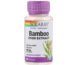 Solaray Bamboo Stem Extrac 300 mg 60 Veg Caps Бамбук: Форма выпуска Капсулы