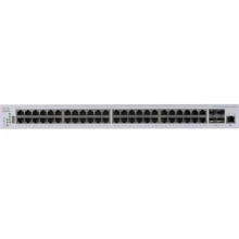 Сетевой коммутатор Cisco CBS350-48T-4X: Порты только Gigabit Ethernet (10/100/1000)