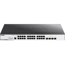 Сетевой коммутатор D-Link DGS-3000-28LP: Порты только Gigabit Ethernet (10/100/1000)