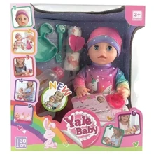 Пупс Yale Baby YL 1935 P с аксессуарами: Производитель Yale Baby