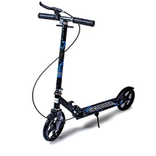 Двухколесный самокат Scooter 470 Black Ручной Тормоз (925091111): Количество колес 2