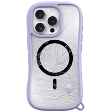 Чехол для iPhone LAUT POP ADVENTURE MagSafe Purple (L_IP24D_PA_PU) for iPhone 16 Pro Max: Цвет фиолетовый